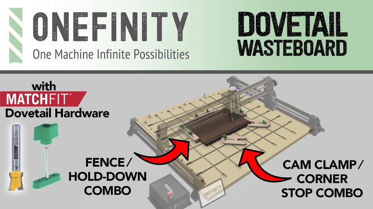 EP3 Onefinity CNC - 3 Must Haves in a CNC Wasteboard