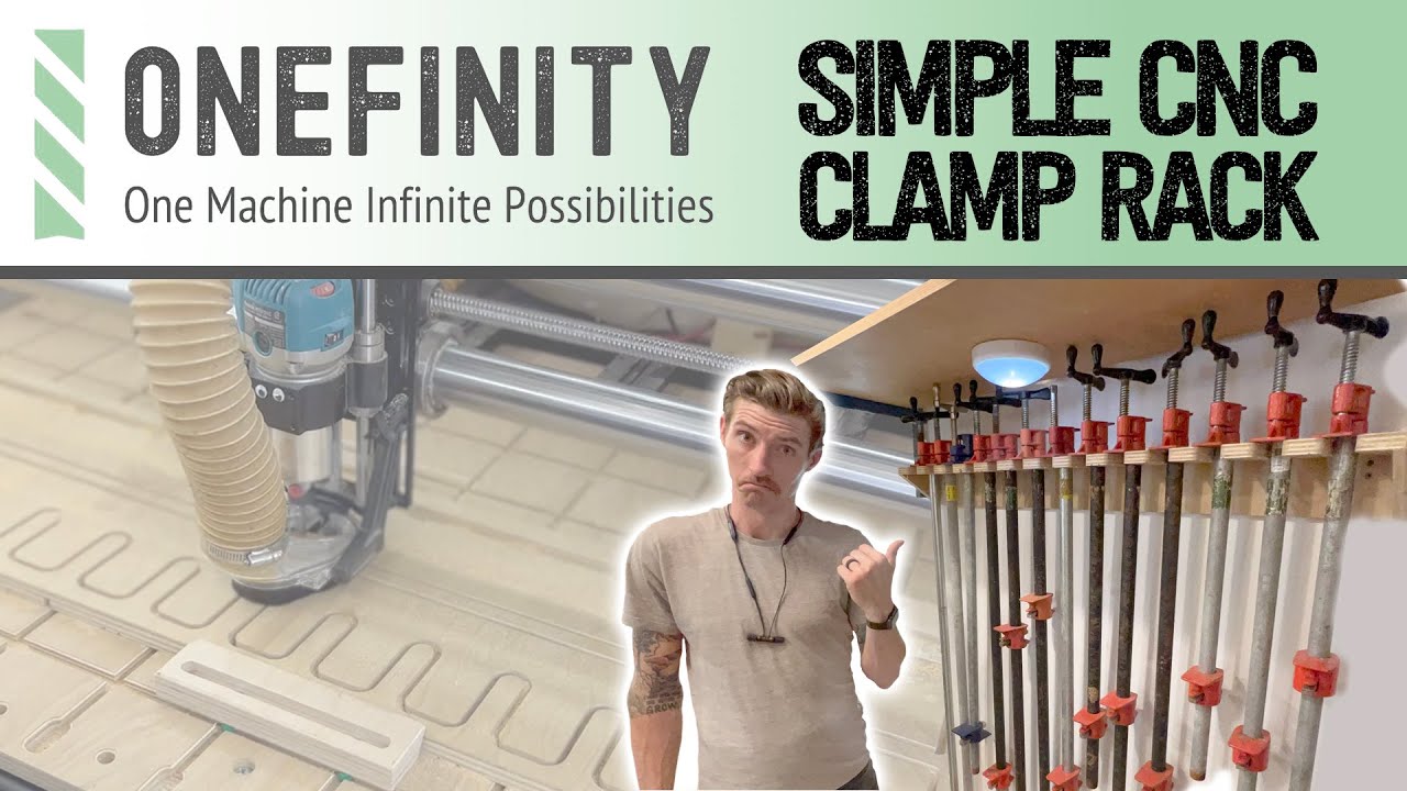 EP5 Onefinity CNC - Quick & Easy CNC Clamp Rack